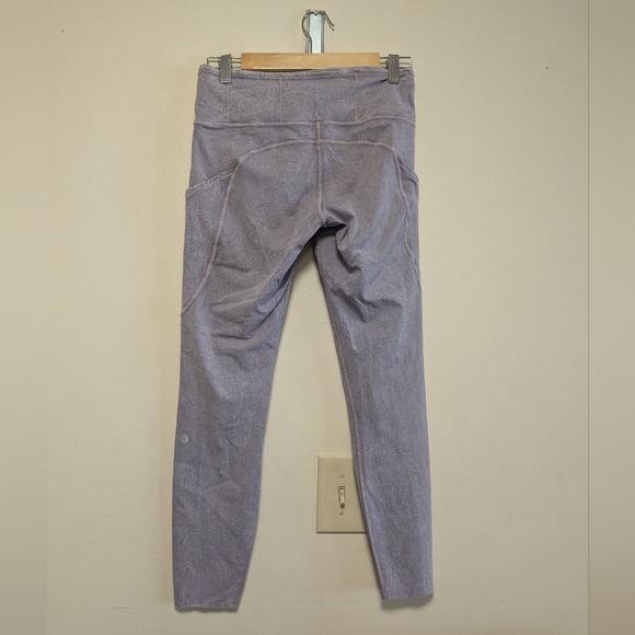 Lululemon Wunder Under High-Rise Leggings Size 8 Purple - Picture 7 of 8